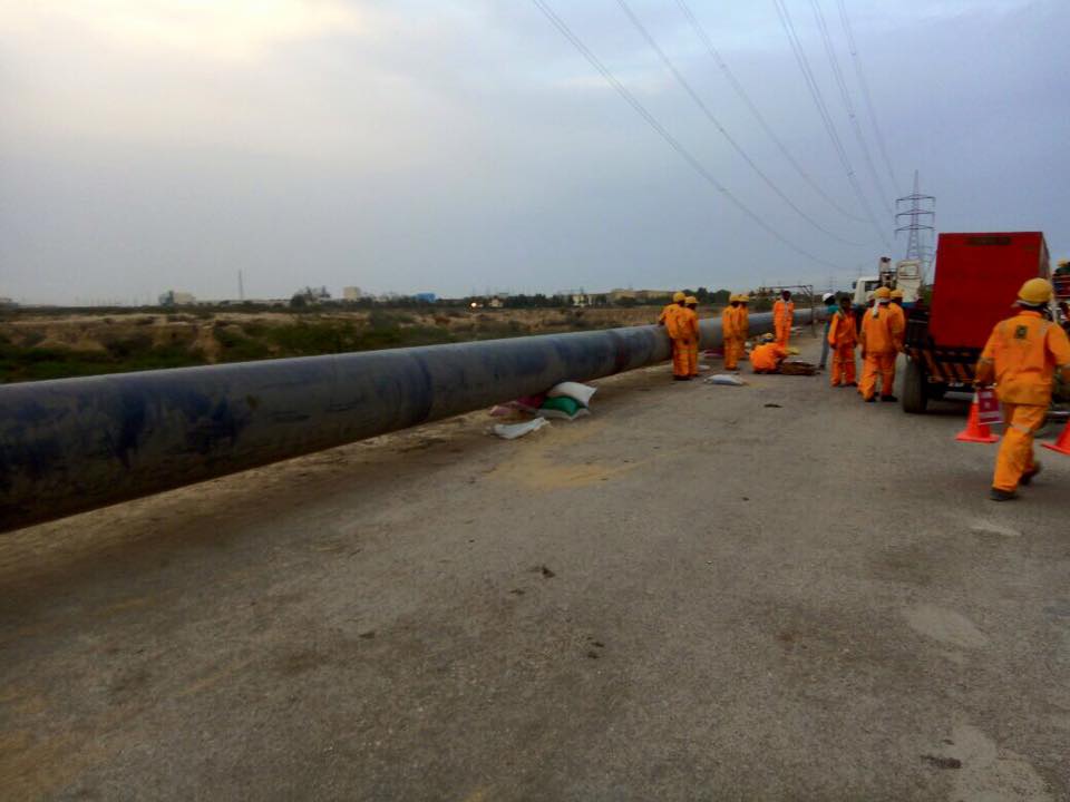 HTL Port Qasim Works in progress